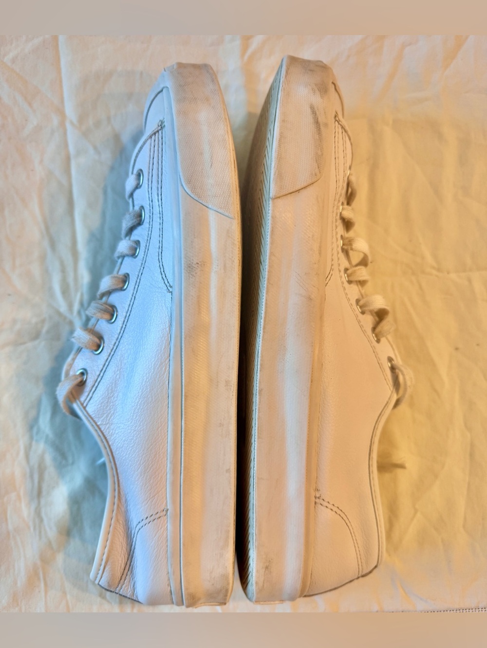 Converse - Jack Purcell 'White' size 12M 13.5W - Picture 5 of 10